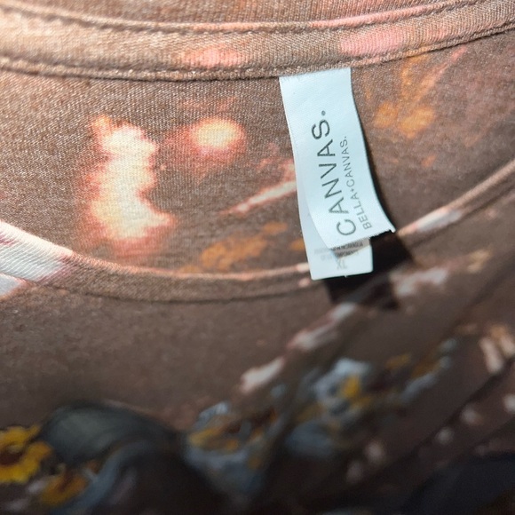 Bleached Brown Graphic Small Town Girl T-shirt - Picture 2 of 3